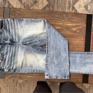 Daytrip Light Blue Washed Slim Straight Jeans